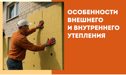 Какие особенности внешнего и внутреннего утепления в Кузнецке