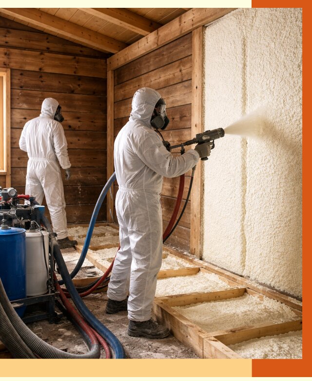 Утепление бани ппу в Кузнецке под ключ от 4378 руб./м2 | ТепломастерКнц - напыление и монтаж ппу