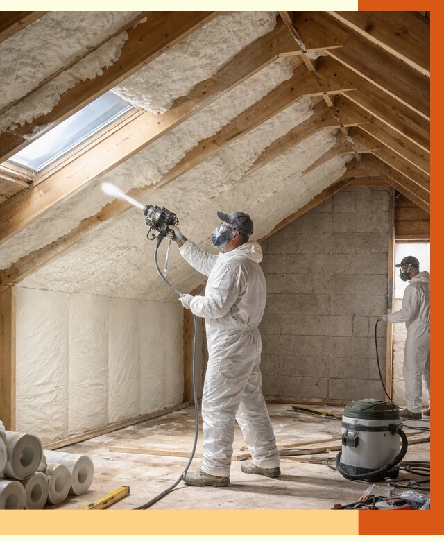 Утепление мансарды ППУ в Кузнецке от 2867 руб./м² — заказать под ключ | ТепломастерКнц