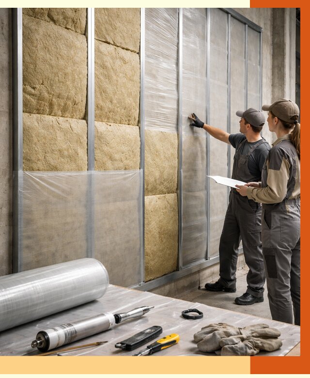 Утепление склада химсырья в Кузнецке от 4691 руб. под ключ | ТепломастерКнц