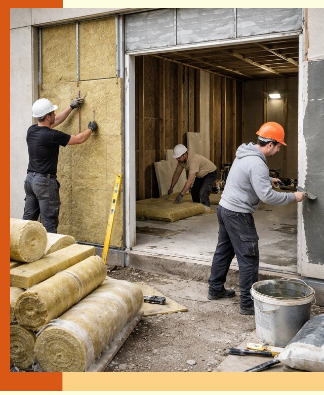 Утепление торгового павильона в Кузнецке — качественно и энергоэффективно