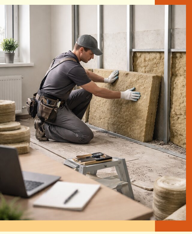 Утепление офиса в Кузнецке от 4691 руб/м2 — комплексное утепление офиса под ключ | ТепломастерКнц