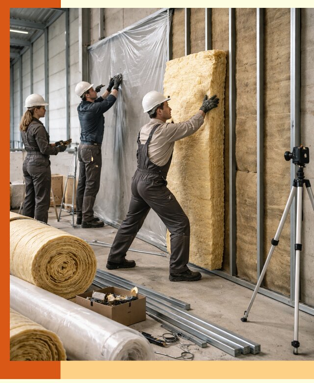 Утепление складского терминала в Кузнецке профессионально и надёжно