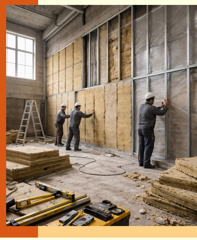 Утепление спортивного зала в Кузнецке качественно и недорого