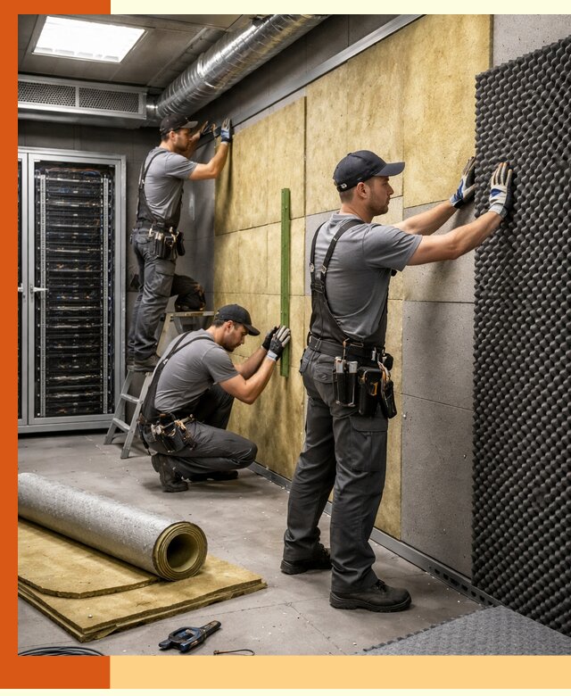 Утепление серверной комнаты профессионально в Кузнецке