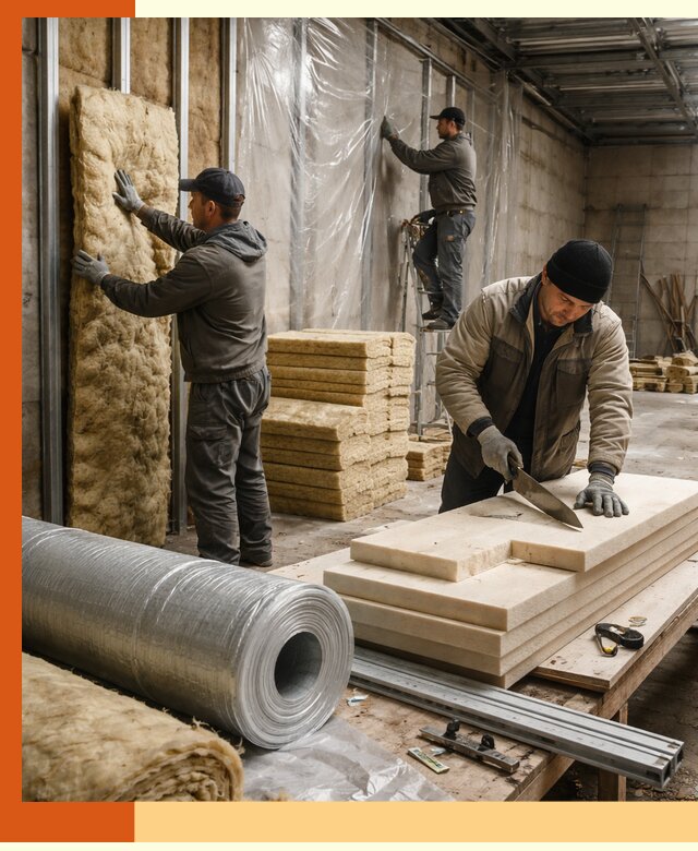 Утепление торгового склада в Кузнецке с энергоэффективными решениями