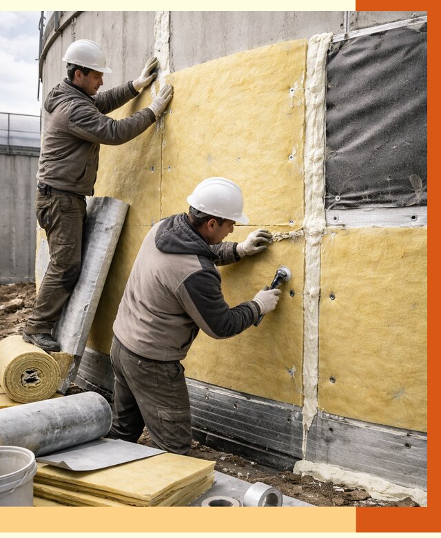 Утепление резервуара в Кузнецке от 28666 руб/м2 — монтаж ППУ и комплекс под ключ | ТепломастерКнц