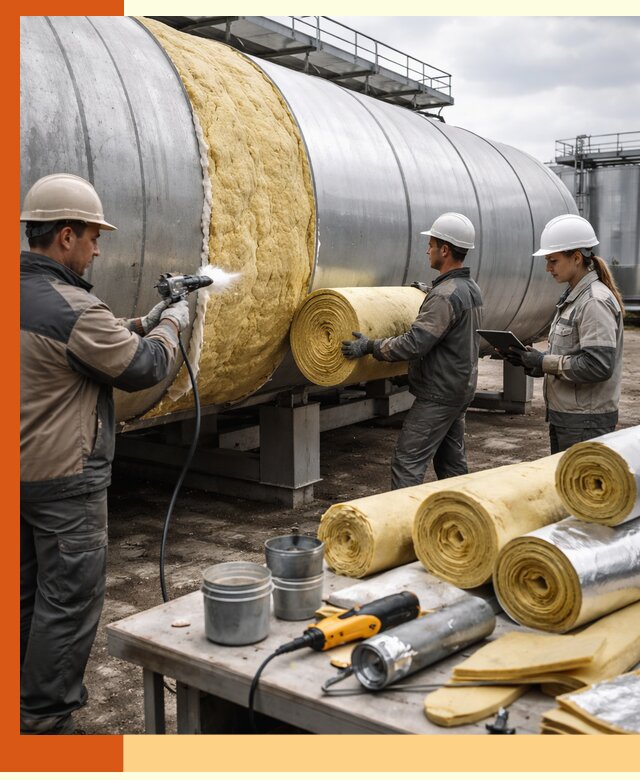 Утепление цистерны в Кузнецке — утеплители и монтаж под ключ