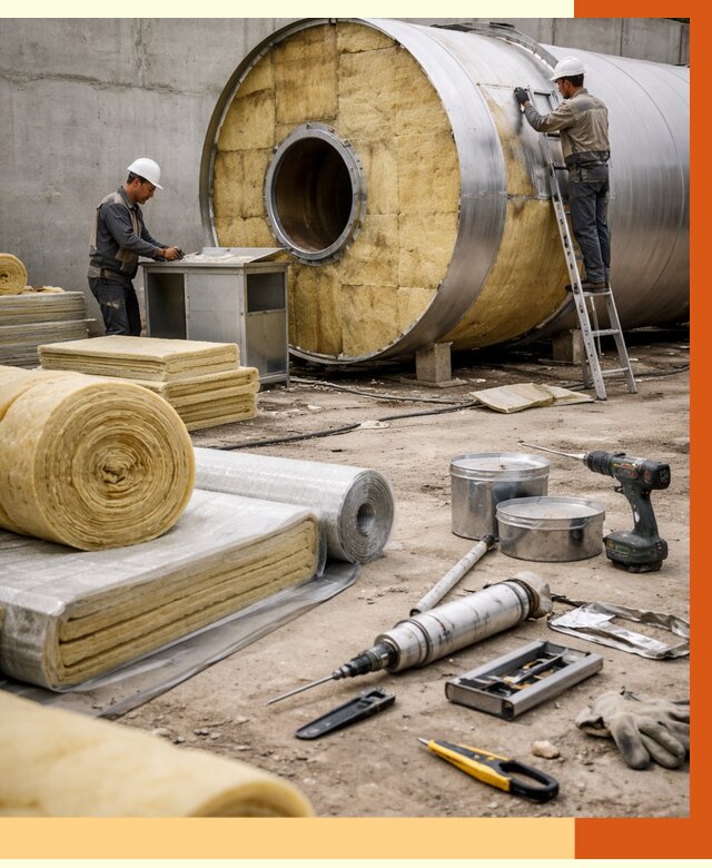 Утепление резервуара с топливом в Кузнецке от 28666 руб. под ключ | ТепломастерКнц