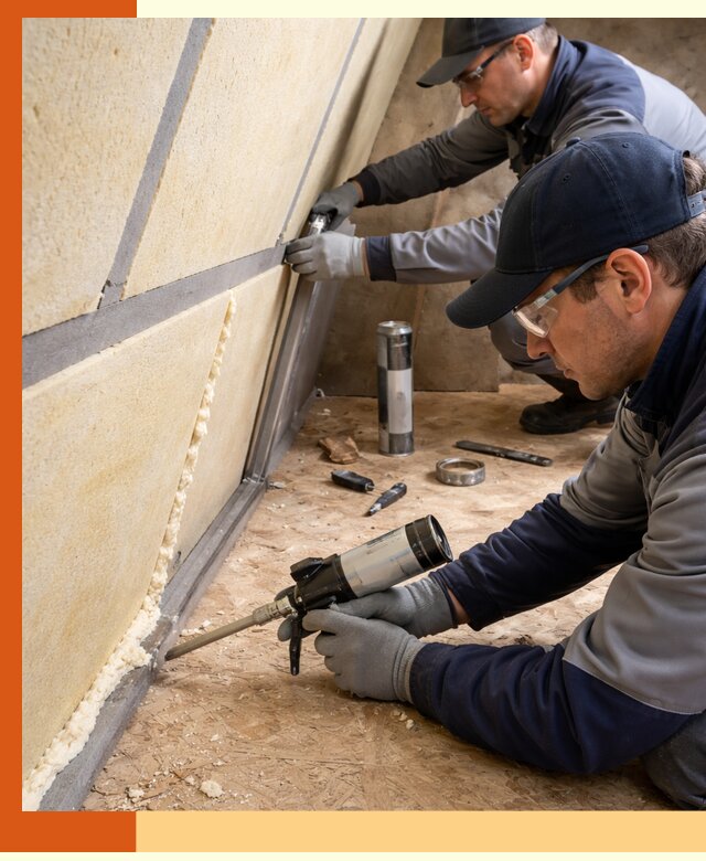 Герметизация стыков ППУ в Кузнецке — надежное уплотнение швов