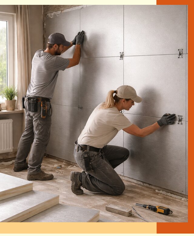 Утепление PIR панелями в Кузнецке от 4378 руб. под ключ | ТепломастерКнц