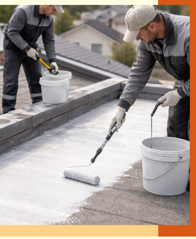 Утепление кровли жидкой теплоизоляцией в Кузнецке от 2241 руб./м2 | ТепломастерКнц