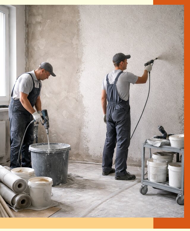 Утепление стен жидкой теплоизоляцией в Кузнецке от 4378 руб/м² | ТепломастерКнц