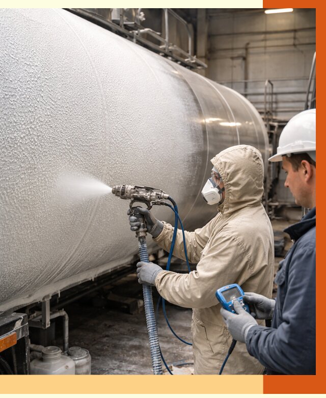 Утепление автоцистерны жидкой теплоизоляцией в Кузнецке от 15115 руб. под ключ | ТепломастерКнц