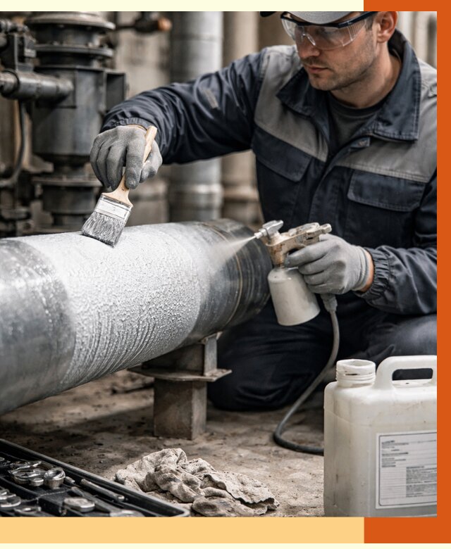 Утепление оборудования жидкой теплоизоляцией в Кузнецке от 4691 руб. | ТепломастерКнц