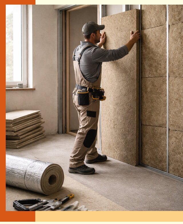 Шумоизоляция дома в Кузнецке — комплексная защита от шума