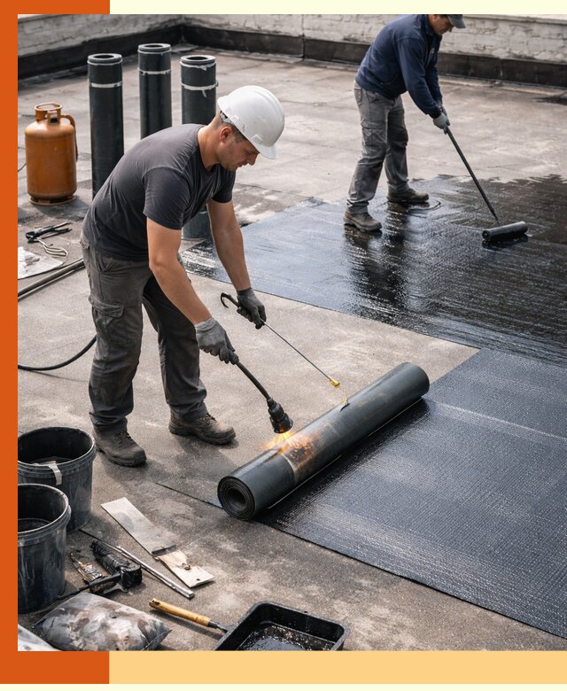 Гидроизоляция кровли в Кузнецке — надежная защита от протечек