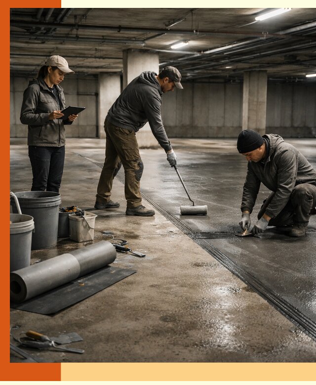 Гидроизоляция паркинга в Кузнецке: качественная защита зданий