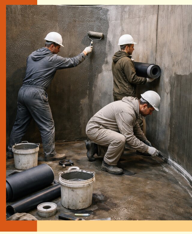 Гидроизоляция резервуара профессионально в Кузнецке