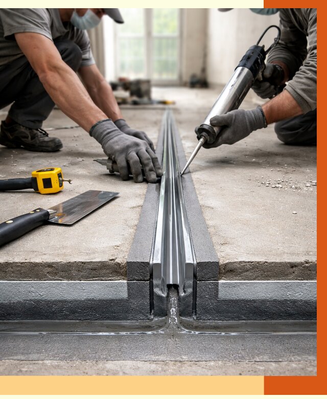 Гидроизоляция деформационного шва в Кузнецке от 7818 руб. под ключ | ТепломастерКнц