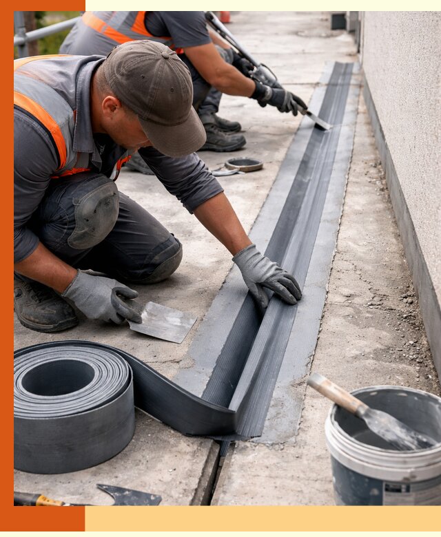 Гидроизоляция деформационного шва в Кузнецке профессионально и надежно