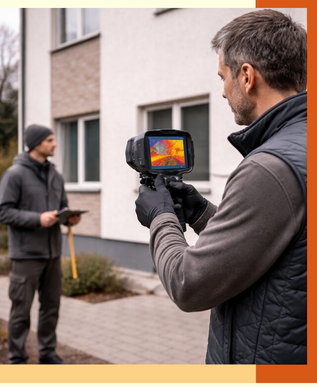 Тепловизионное обследование дома в Кузнецке от 4691 руб. — услуги ТепломастерКнц