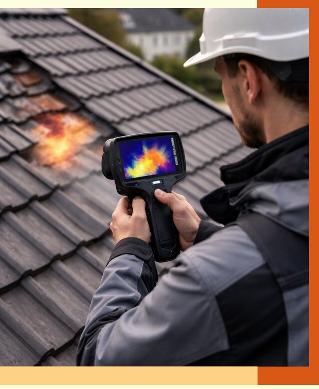 Тепловизионное обследование кровли в Кузнецке от 4691 руб. — ТепломастерКнц под ключ