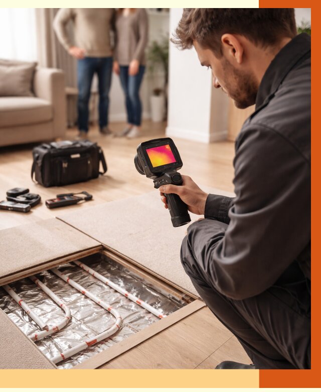 Тепловизионное обследование теплого пола в Кузнецке от 4691 руб. — ТепломастерКнц