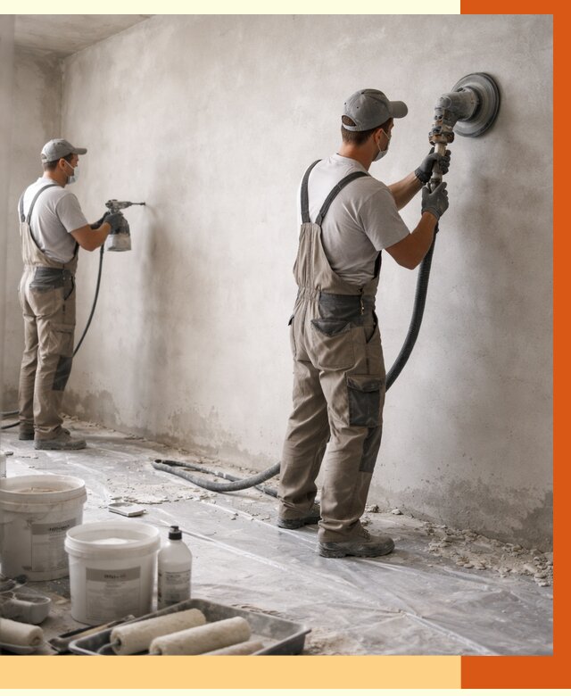 Подготовка поверхности под напыление в Кузнецке от 1251 руб. — ТепломастерКнц