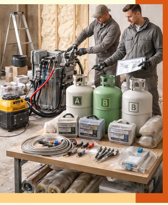 Продажа компонентов ППУ с консультацией в Кузнецке от 4378 руб. | ТепломастерКнц